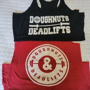 Doughnuts & Deadlifts Tank Tops